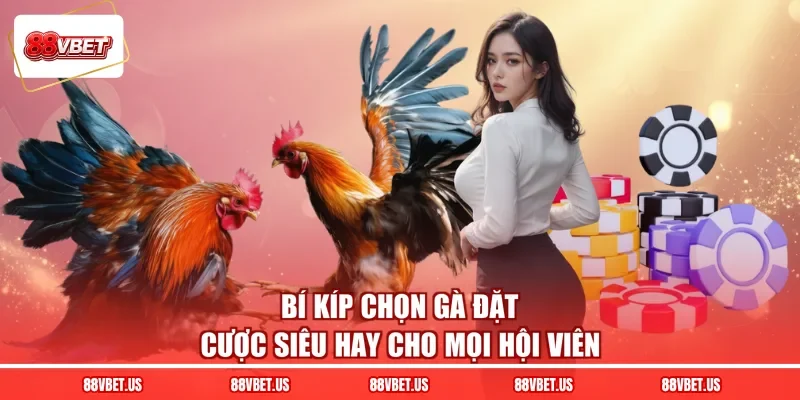 Bí kíp chọn gà đặt cược siêu hay cho mọi hội viên